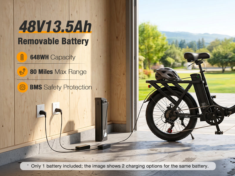 48V 13.5Ah Removable Battery