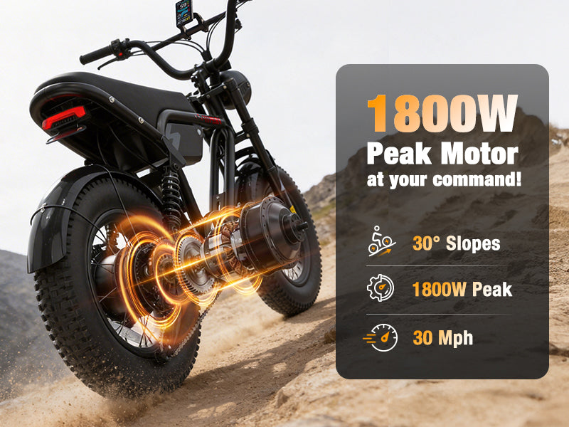 1800W Peak Motor