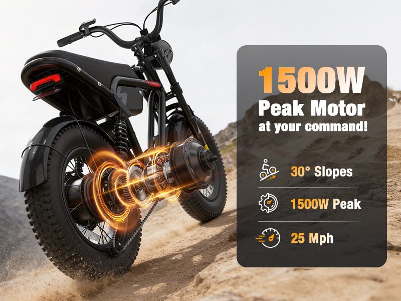 1500W Peak Motor