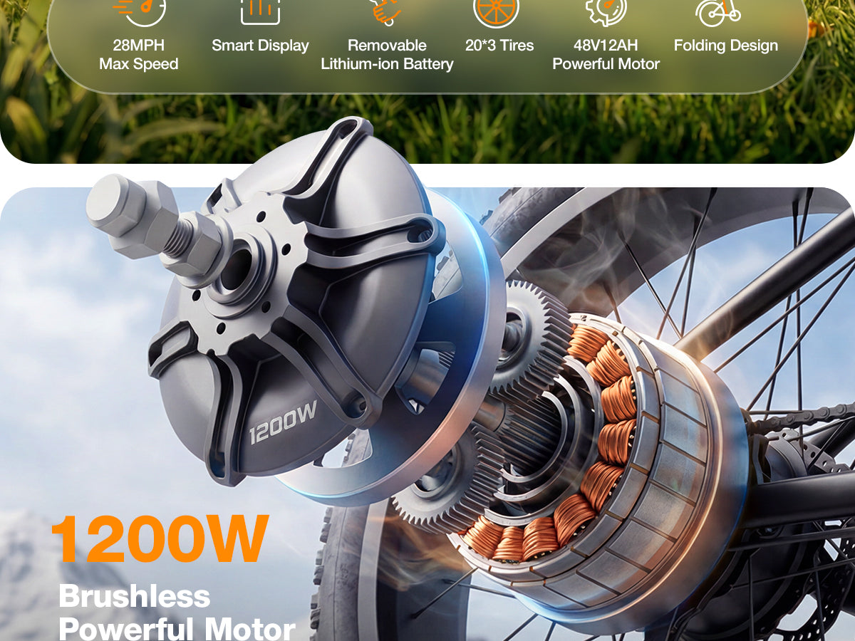 1200W Peak Brushless Motor