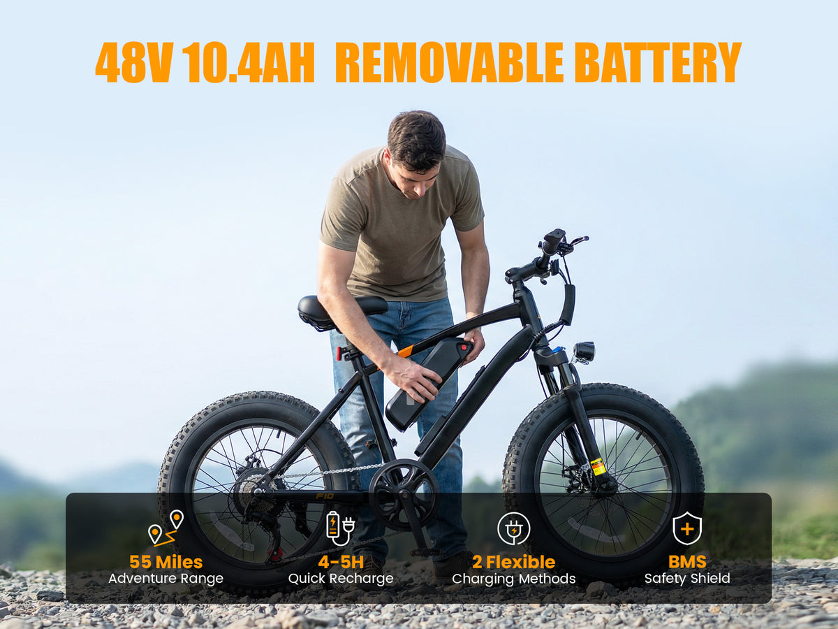 48V 10.4Ah Removable Battery